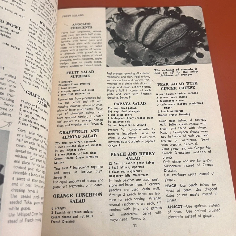 Vintage 1951 500 Delicious Salad Recipes Cookbook Culinary Arts Institute Retro